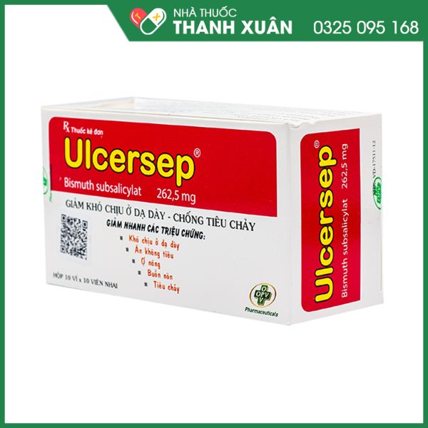 Ulcersep chữa bệnh tiêu hóa